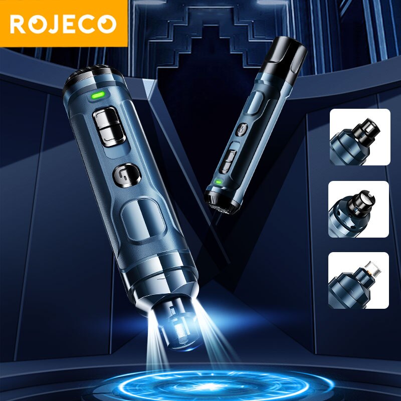Pet Nail Grinder - Cortauñas eléctrico ROJECO N30 para perros,