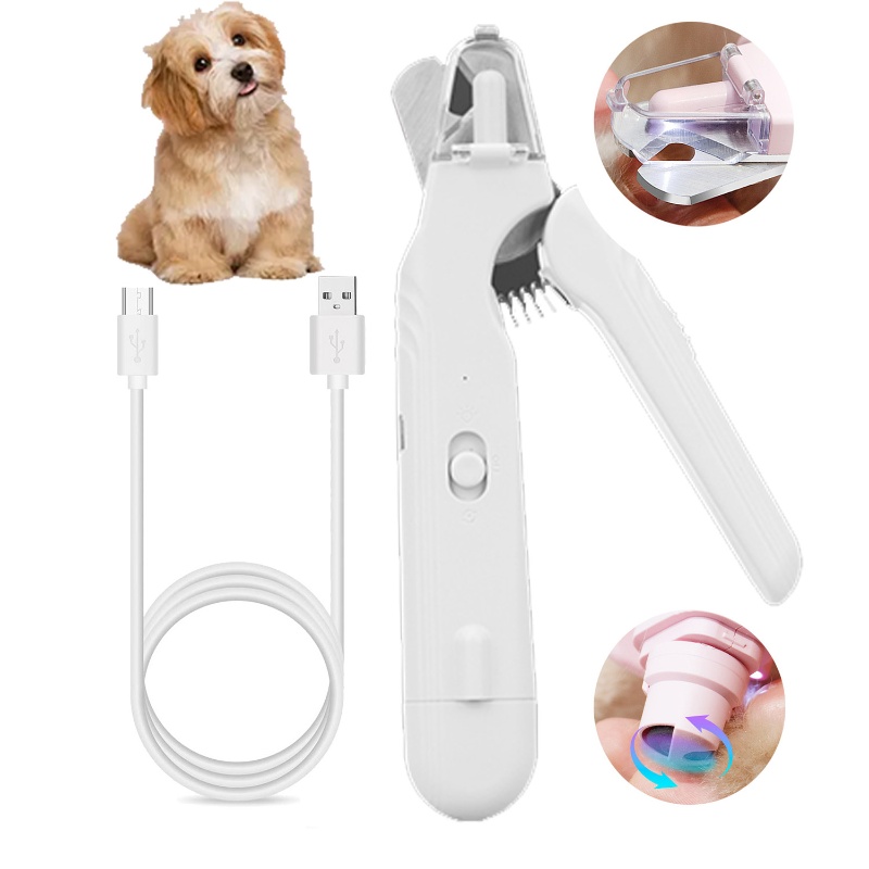 Pet Nail Grinder - Cortauñas 2 en 1 para mascotas