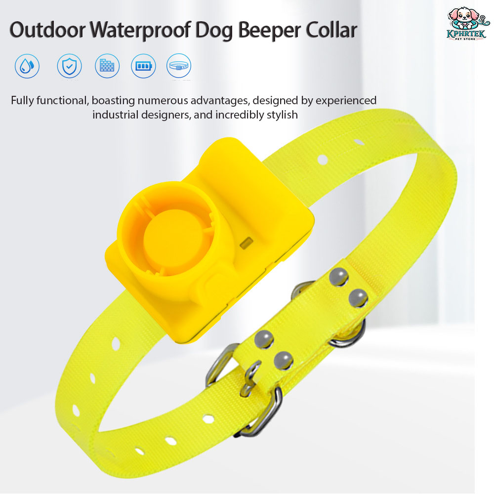 Training Clicker Dog - Collar de perro impermeable al aire