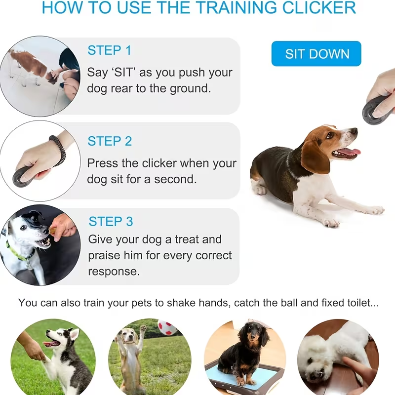 Clicker de Adiestramiento Cani - Training Clicker Dog reseña y precio