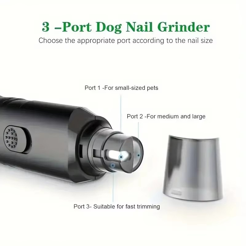 BOOTEELY Molinillo de uñas par - Pet Nail Grinder reseña y precio