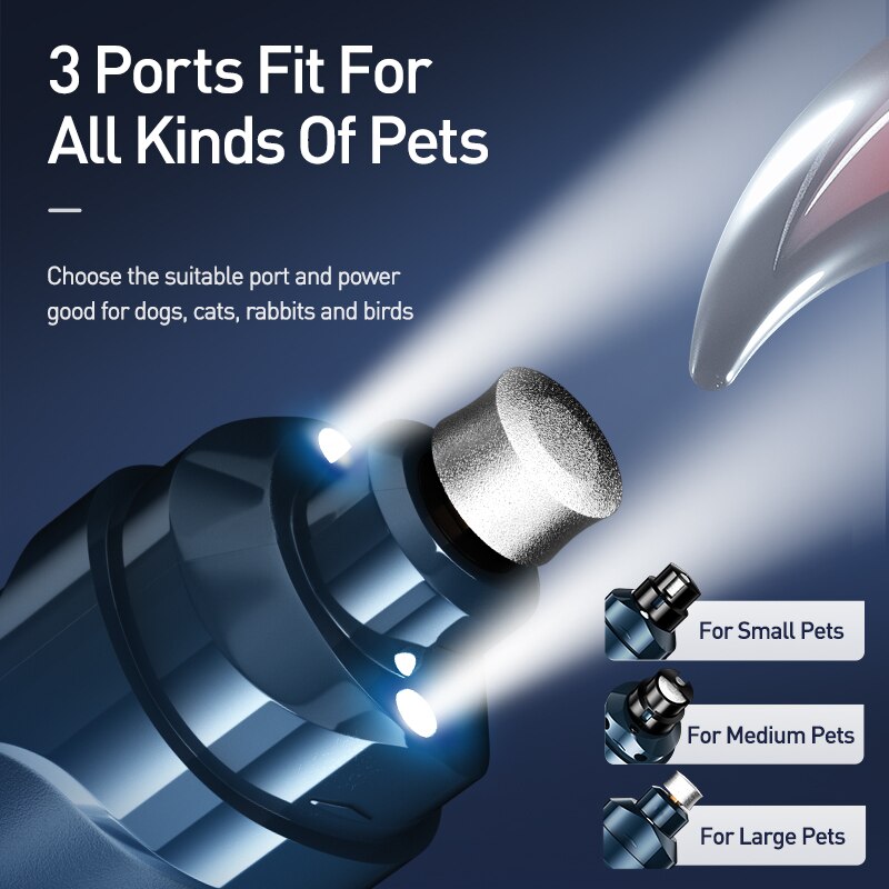 Cortauñas eléctrico ROJECO N30 - Pet Nail Grinder reseña y precio