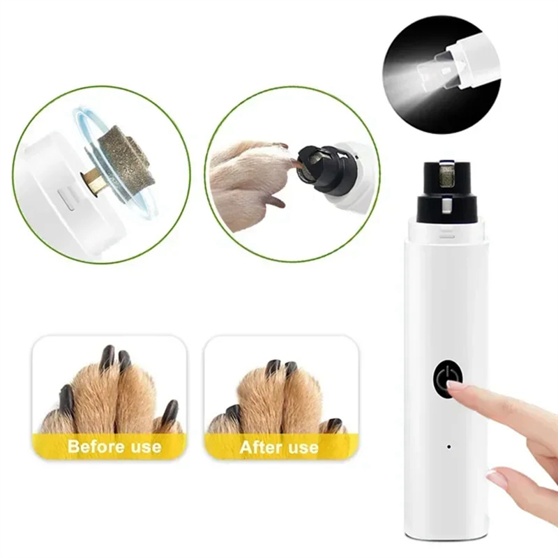Cortauñas eléctrico para perro - Pet Nail Grinder reseña y precio