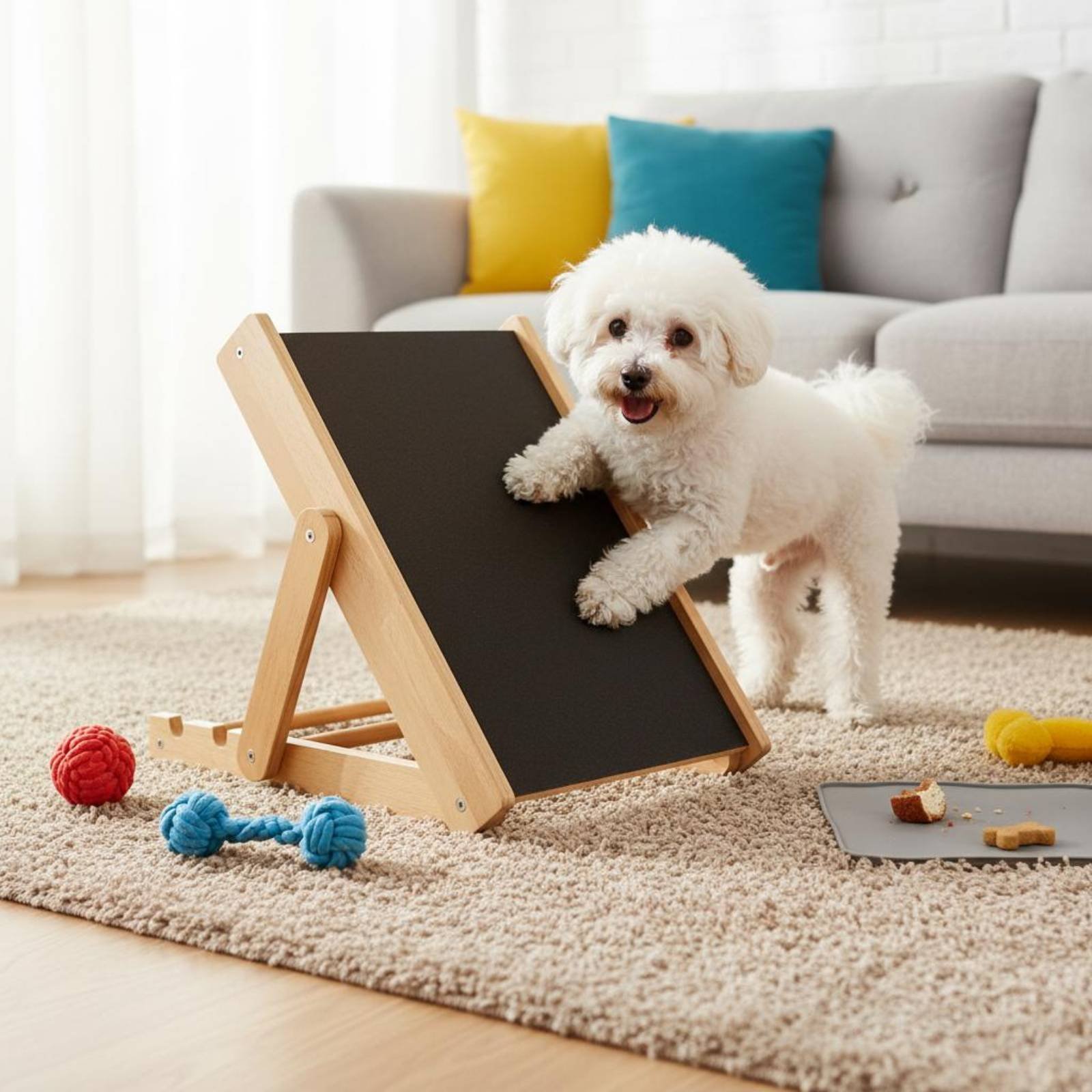 Rampa de Madera para Perros, S - Pet Supplies Young reseña y precio