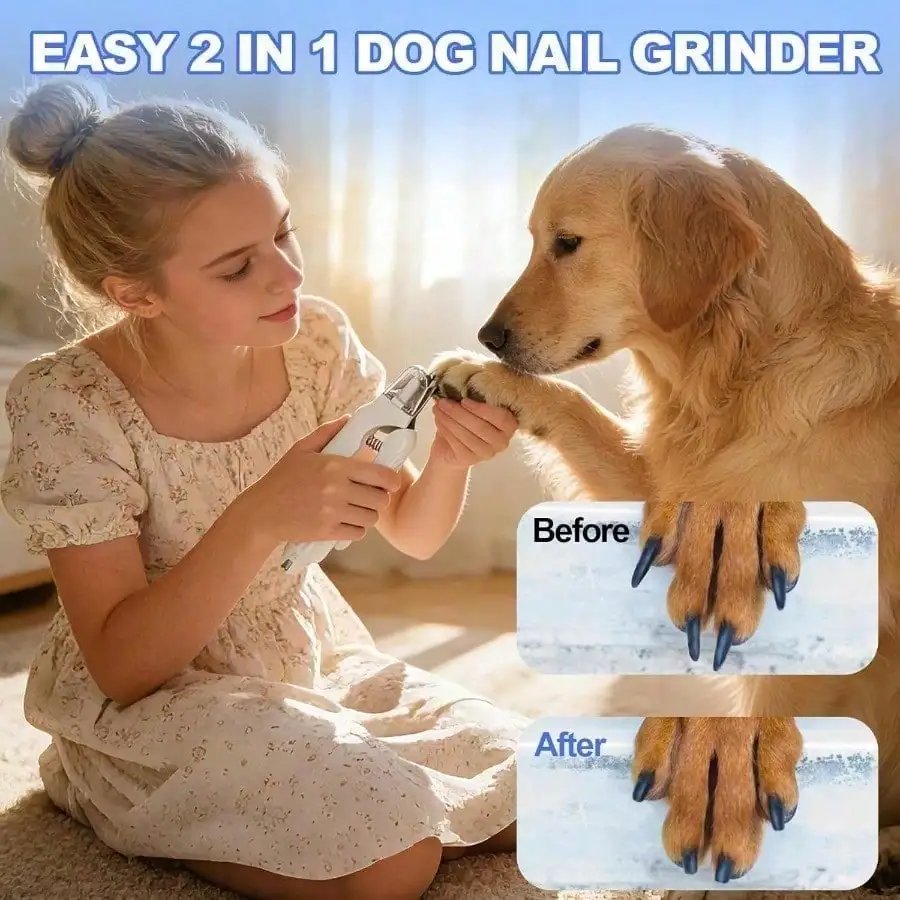 Nuevo modelo de cortauñas 2 en - Pet Nail Grinder reseña y precio