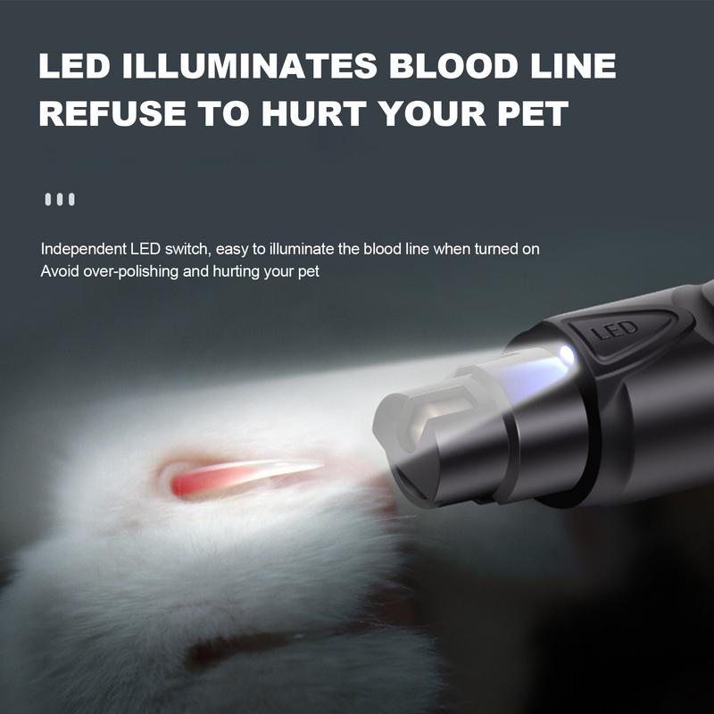Molinillo de uñas para perros, - Pet Nail Grinder reseña y precio