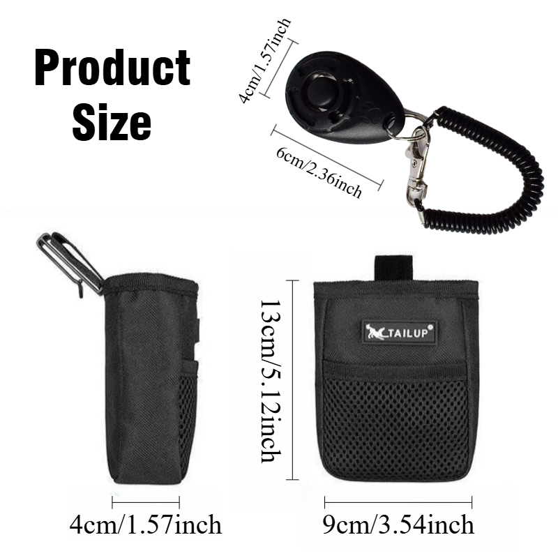 Bolsa de Entrenamiento Portáti - Training Clicker Dog reseña y precio