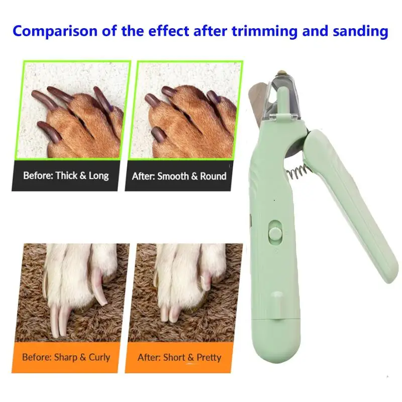 Cortauñas 2 en 1 para mascotas - Pet Nail Grinder reseña y precio