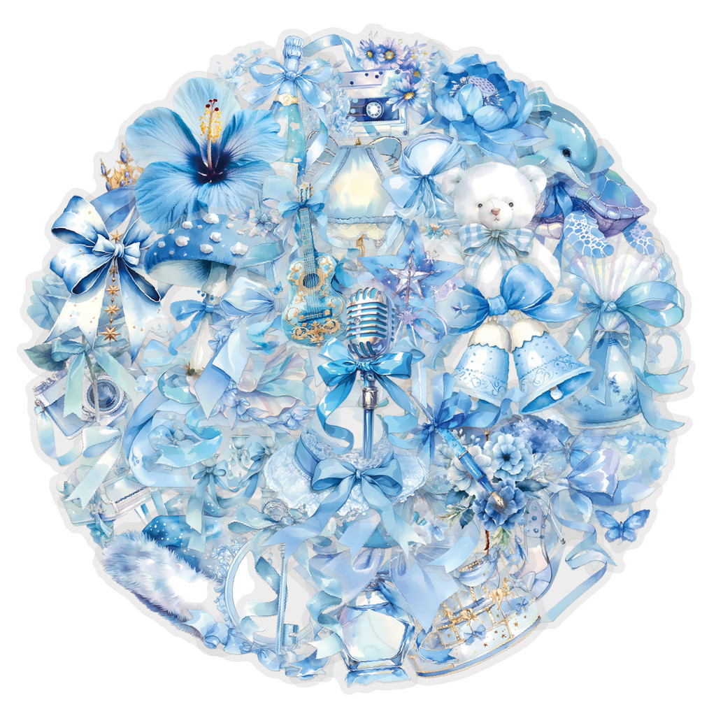 Paquete de 60 Pegatinas Azules - Pet Supplies Stores reseña y precio