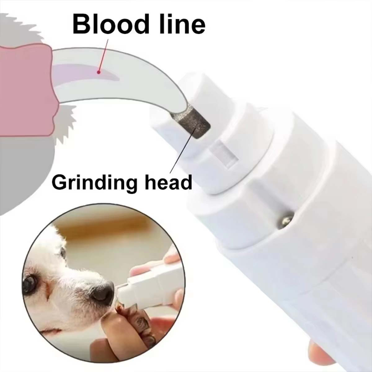 Cortauñas Eléctrico para Masco - Pet Nail Grinder reseña y precio